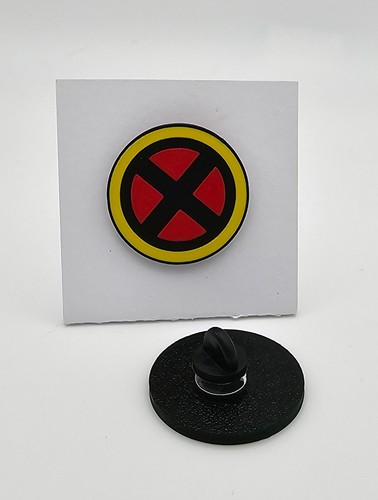 Men logo pin badge 3d - badge,