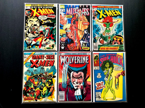 Marvel comic book - lot, silver