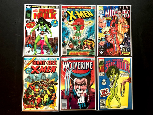 Marvel comic book lot silver - marvel,